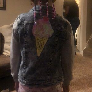 Very Cute Icecream Jean Jacket